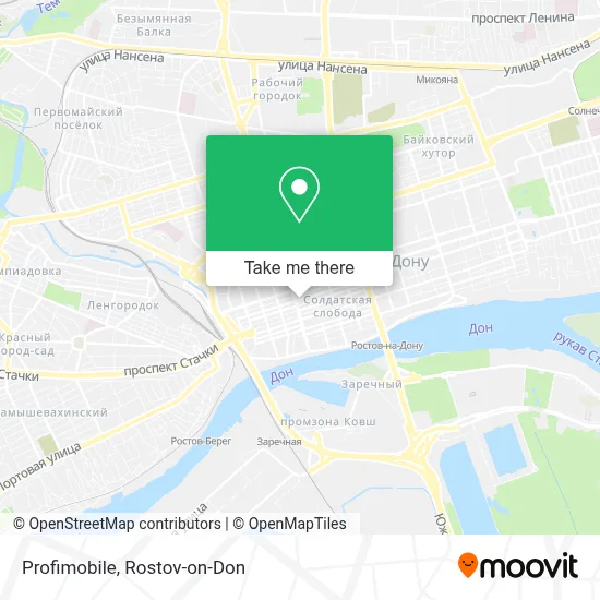 Profimobile map