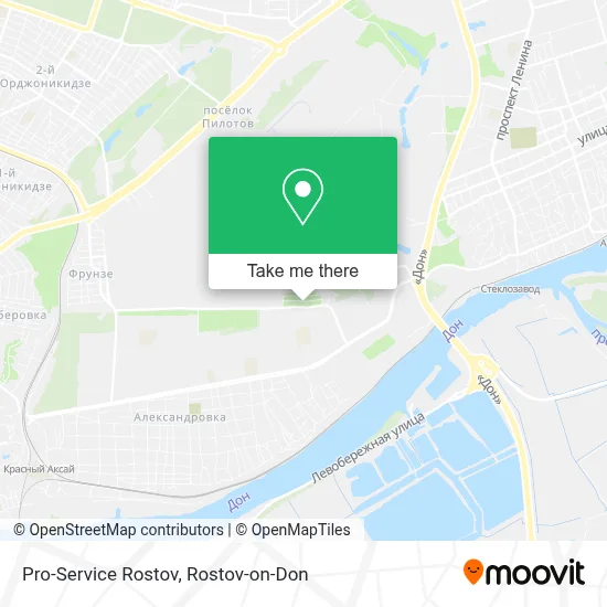 Pro-Service Rostov map