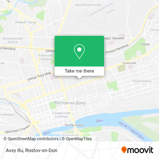 Avsy Ru map
