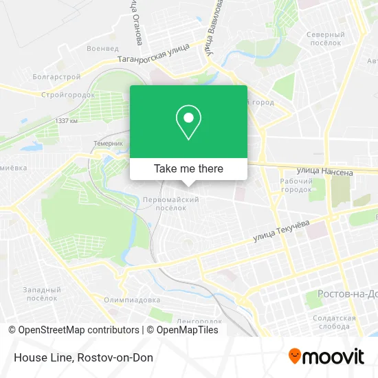House Line map