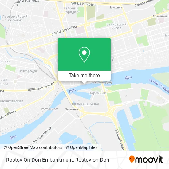 Rostov-On-Don Embankment map