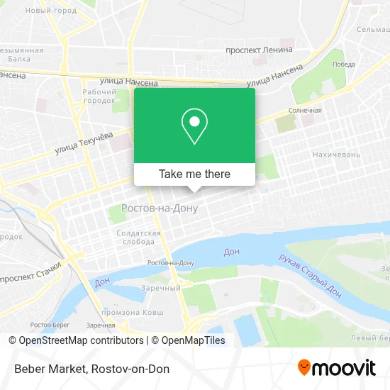 Beber Market map