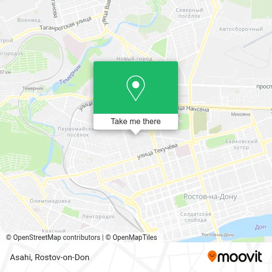 Asahi map