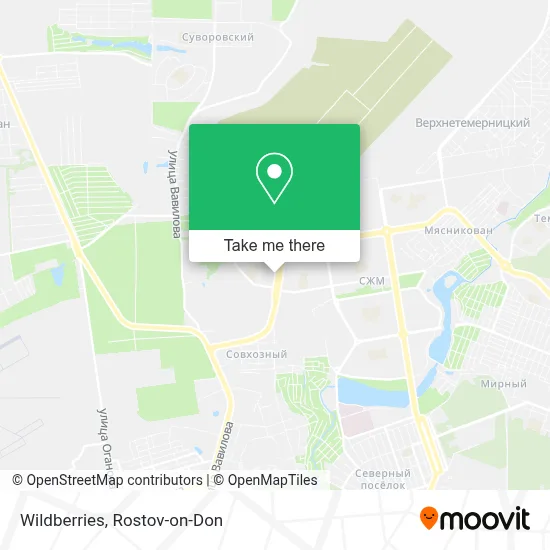 Wildberries map