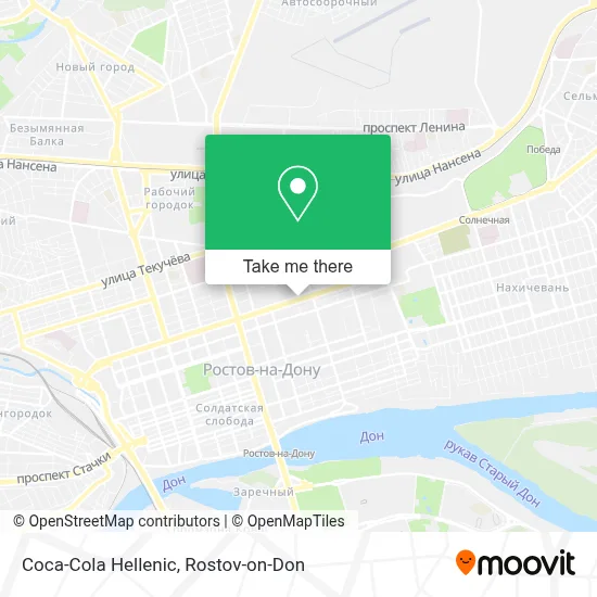 Coca-Cola Hellenic map