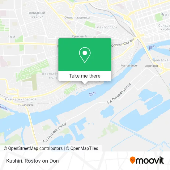 Kushiri map