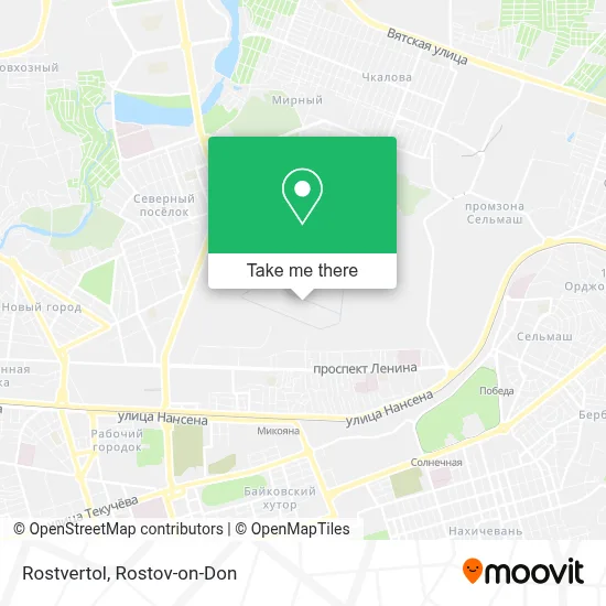 Rostvertol map