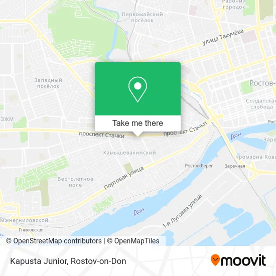 Kapusta Junior map