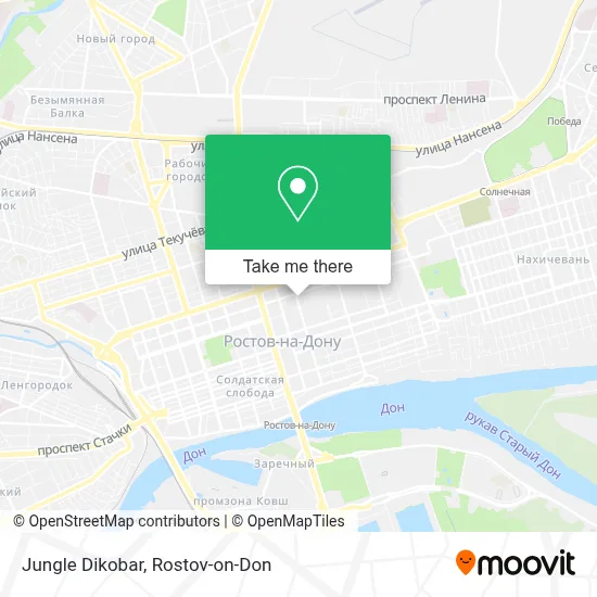 Jungle Dikobar map