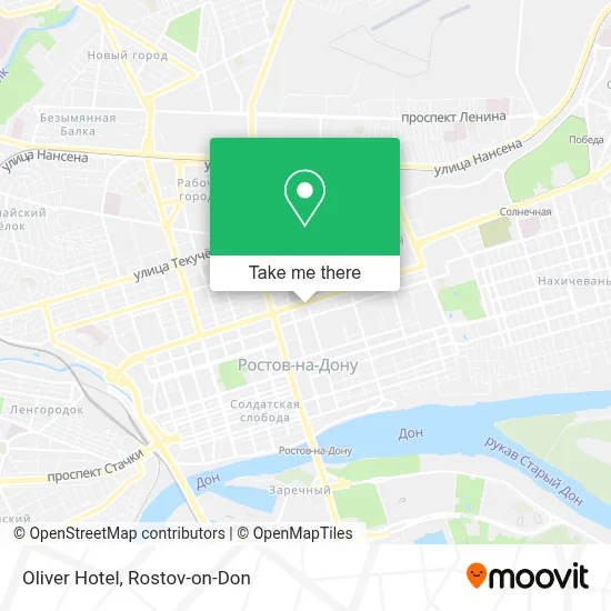 Oliver Hotel map