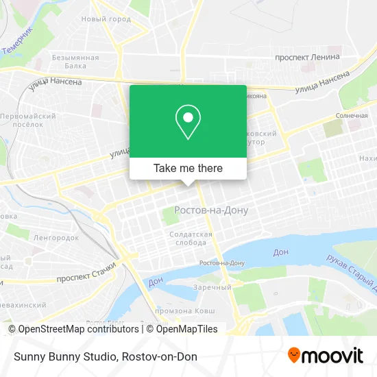 Sunny Bunny Studio map