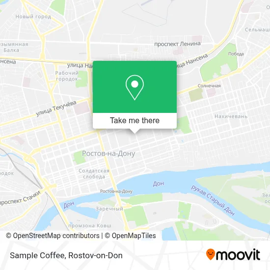 Sample Coffee map