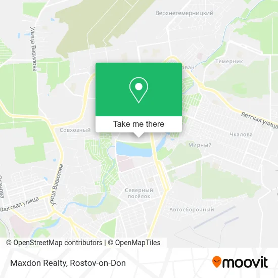 Maxdon Realty map