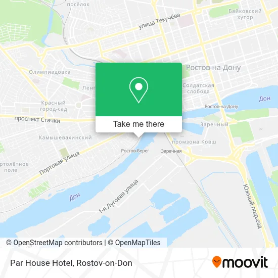 Par House Hotel map