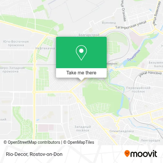 Rio-Decor map