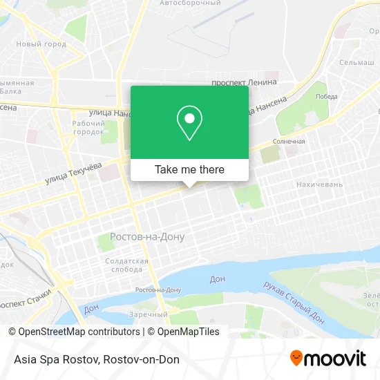 Asia Spa Rostov map
