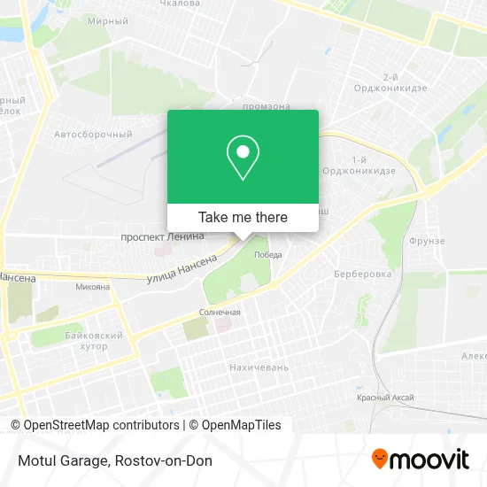 Motul Garage map
