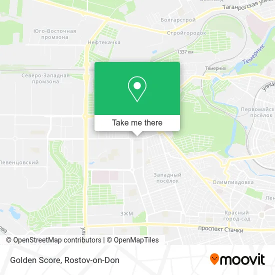 Golden Score map