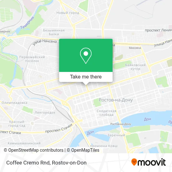 Coffee Cremo Rnd map