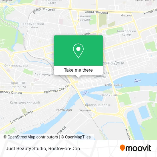 Just Beauty Studio map