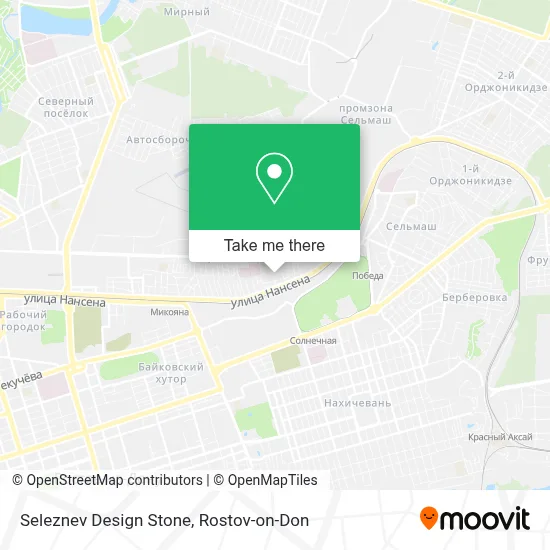 Seleznev Design Stone map