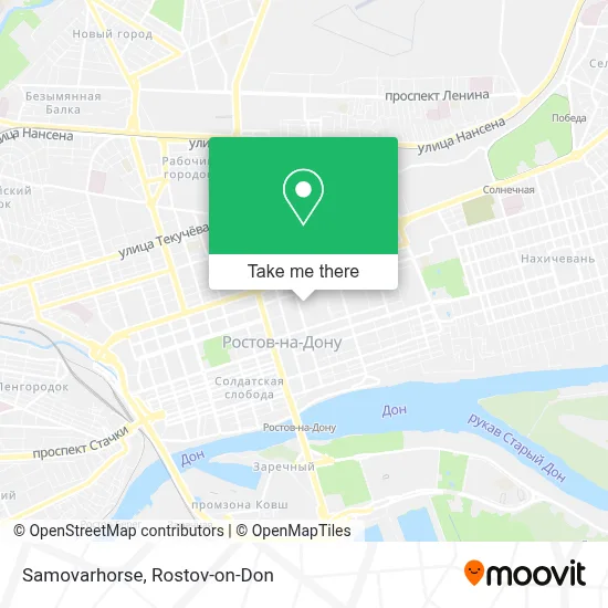 Samovarhorse map