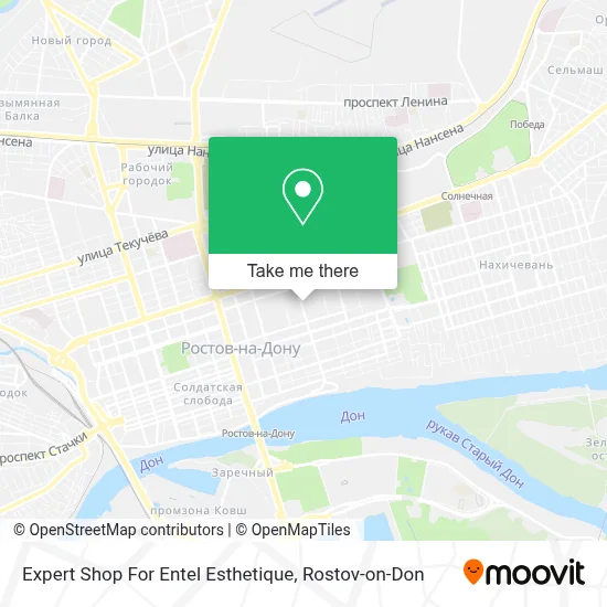 Expert Shop For Entel Esthetique map