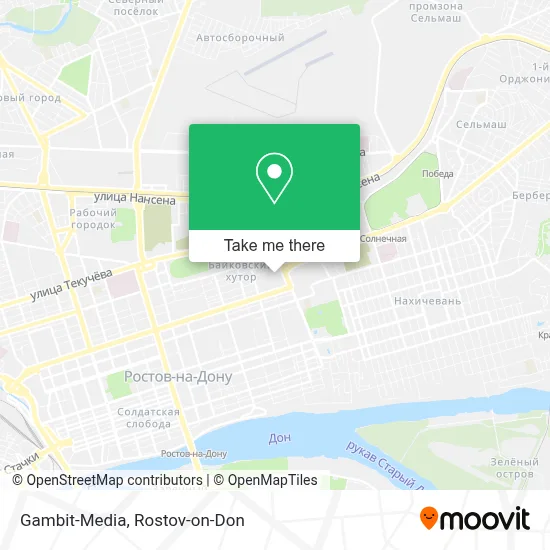 Gambit-Media map