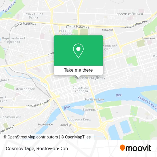 Cosmovitage map