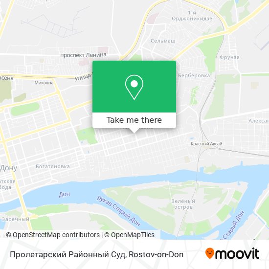 Пролетарский Районный Суд map