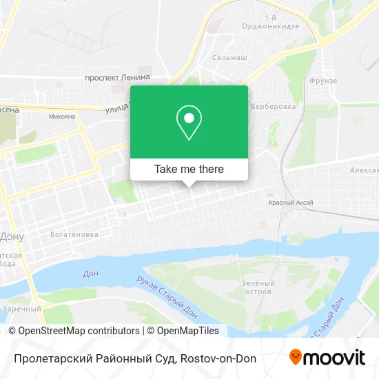 Пролетарский Районный Суд map