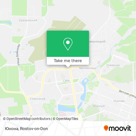 Юнона map