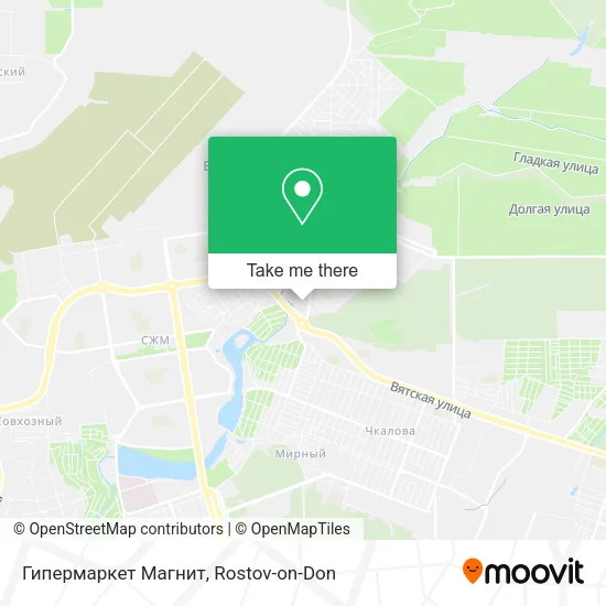 Гипермаркет Магнит map