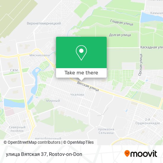 улица Вятская 37 map