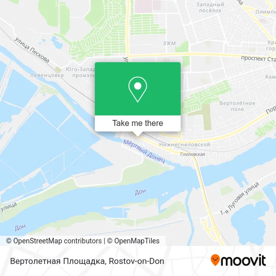 Вертолетная Площадка map