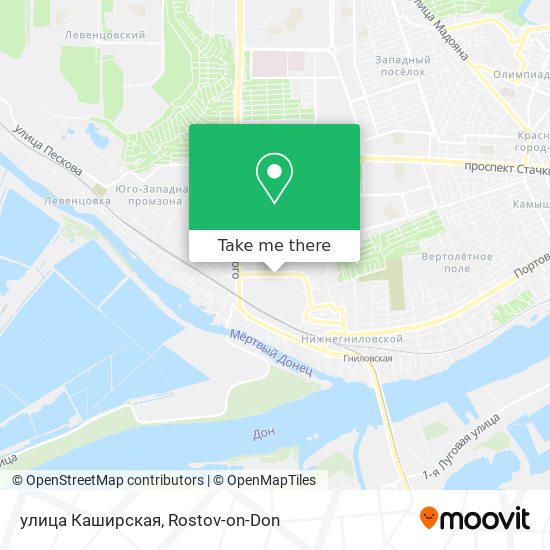 улица Каширская map