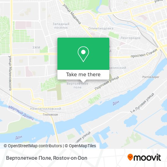 Вертолетное Поле map