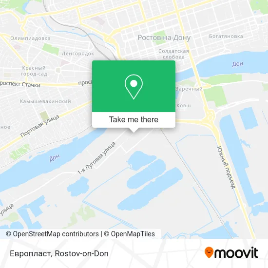 Европласт map