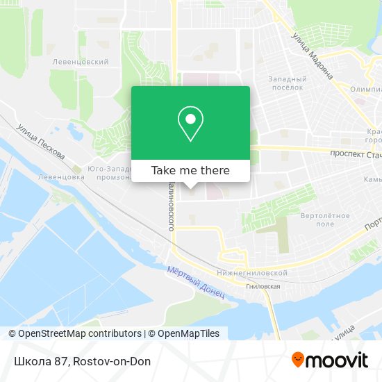 Школа 87 map