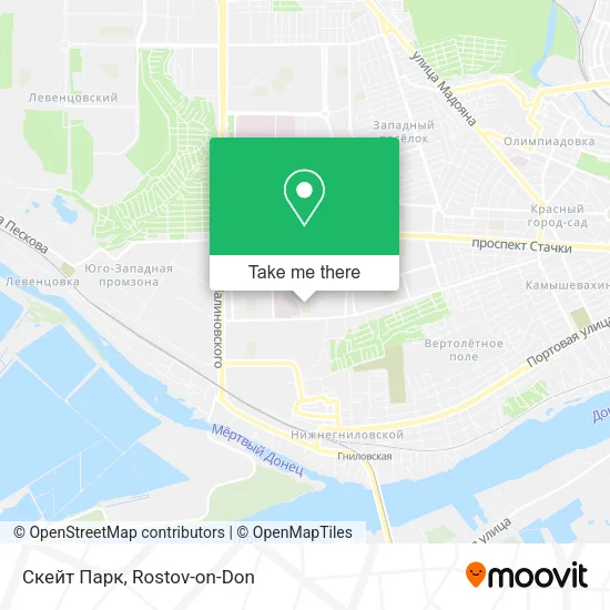 Скейт Парк map