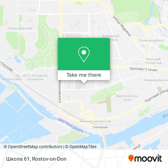 Школа 61 map