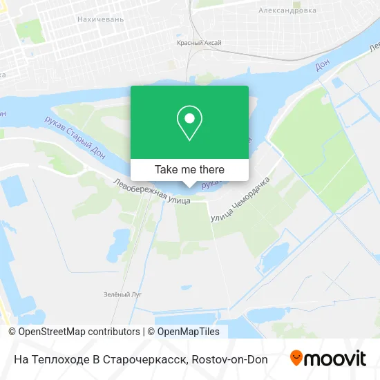 На Теплоходе В Старочеркасск map