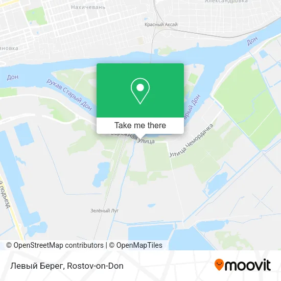 Левый Берег map