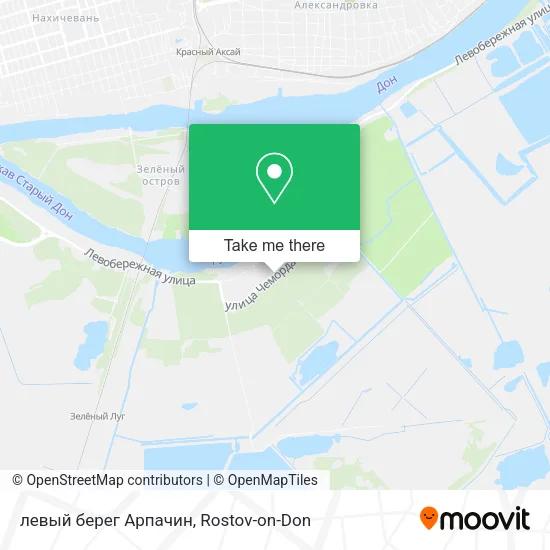 левый берег Арпачин map