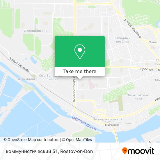 коммунистический 51 map