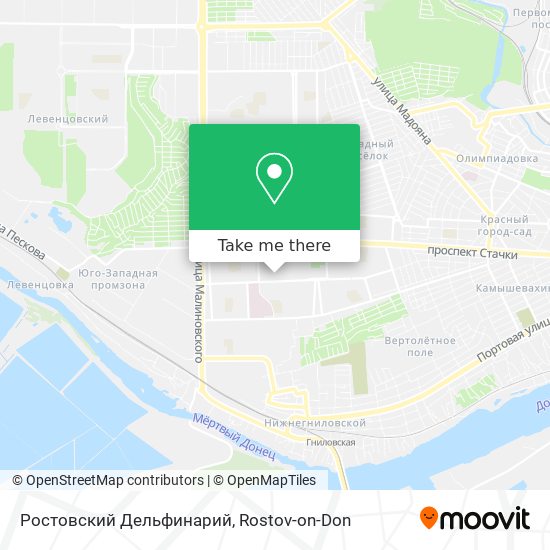 Ростовский Дельфинарий map