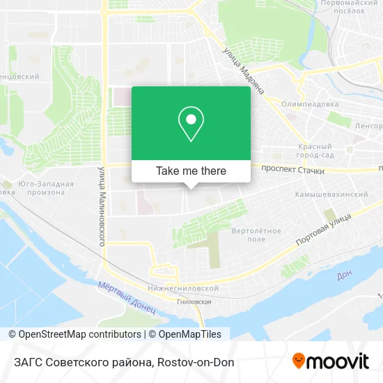 ЗАГС Советского района map