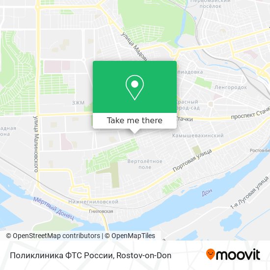 Поликлиника ФТС России map