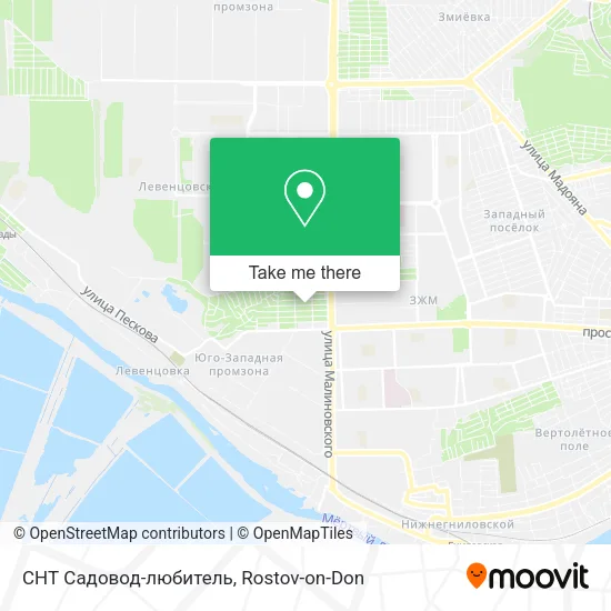 СНТ Садовод-любитель map