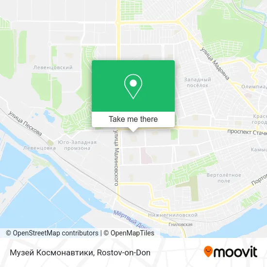 Музей Космонавтики map